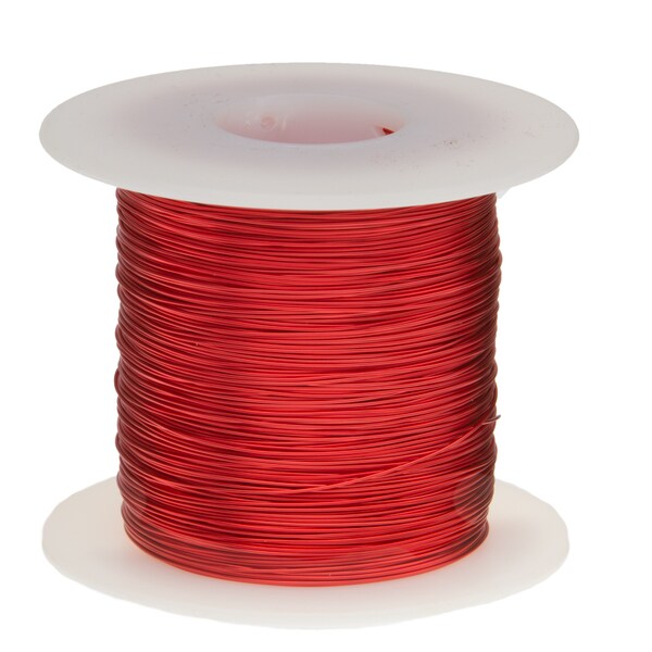 Magnet Wire, MW 80-C, 23 AWG, Red